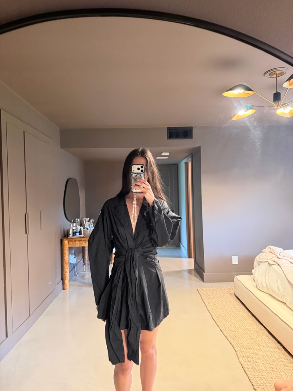 MAJORELLE Black Dress